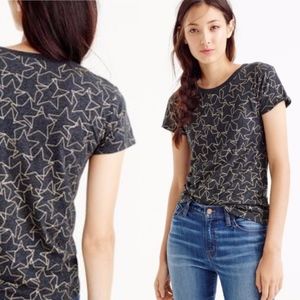 J. Crew Gold Star Tee Size Med